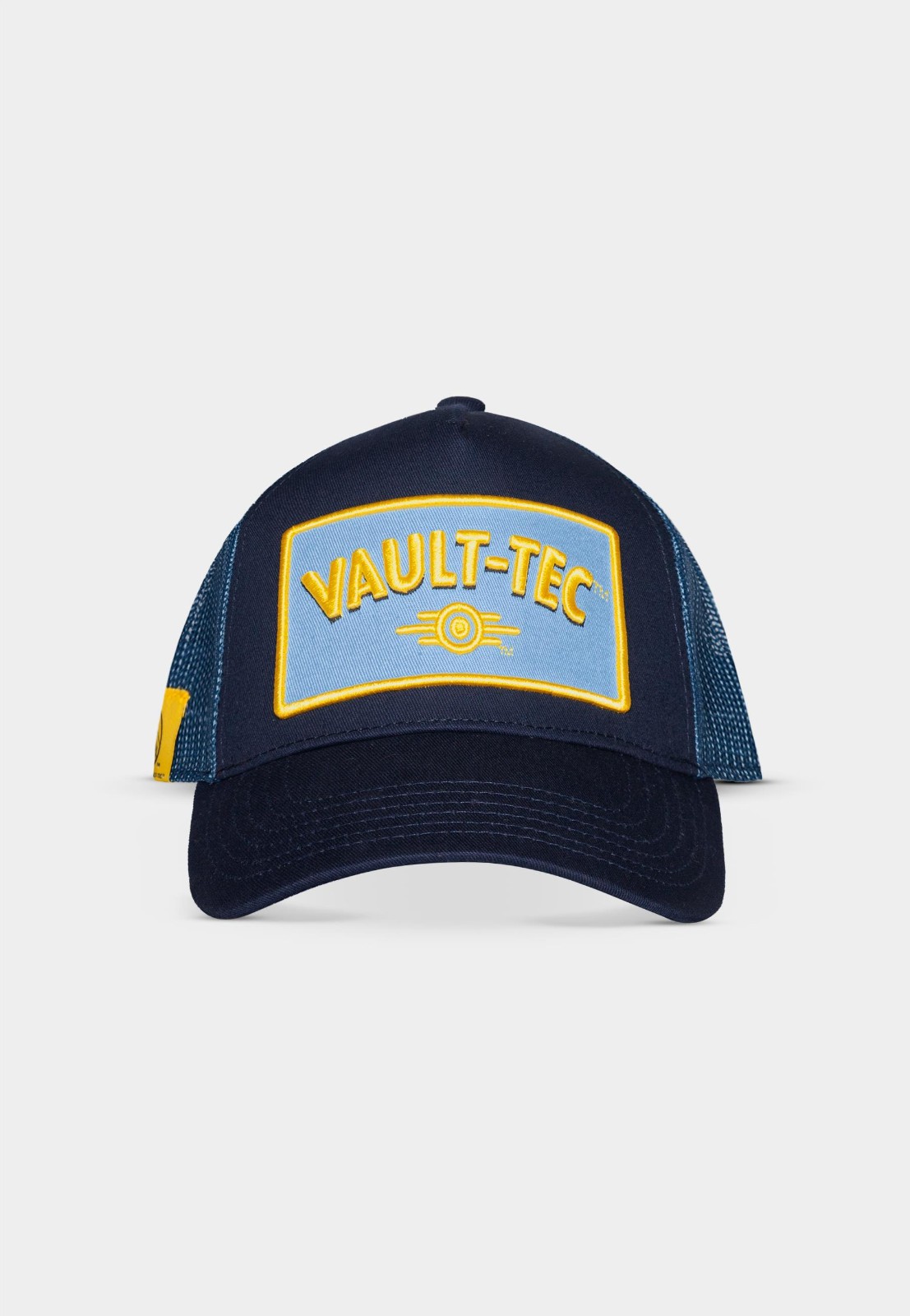 OFFICIAL FALLOUT VAULT-TEC LOGO BLUE SNAPBACK TRUCKER BASEBALL CAP HAT