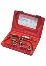 Milwaukee 49-22-8210 Carbide Tipped Plate Hole Cutters 7pc Contractors Kit New