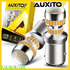 1157 Bright Super Amber Led Turn Signal Brake Tail Parking Light Bulb 210x