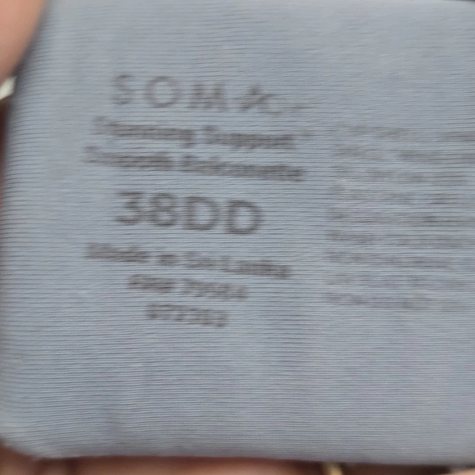 Sujetador Soma Mujer 38DD Gris Estampado Animal Adelgazante Soporte Sin Costuras Balconette Foto 3 de 4
