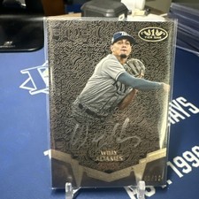 2019 Topps Tier One Break Out Auto Silver Ink /10 Willy Adames #BA-WA Auto 5w7