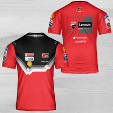 Custom Name - Ducati Corse Logo T-Shirt Size S-5XL