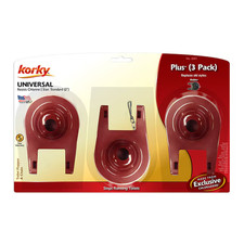 Korky Plus Value Pack 2-in Rubber Toilet flapper Universal Compatible 3 ct