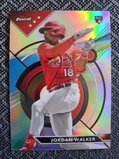 Jordan Walker RC 2023 Topps Finest Refractor #60 Rookie Cardinals