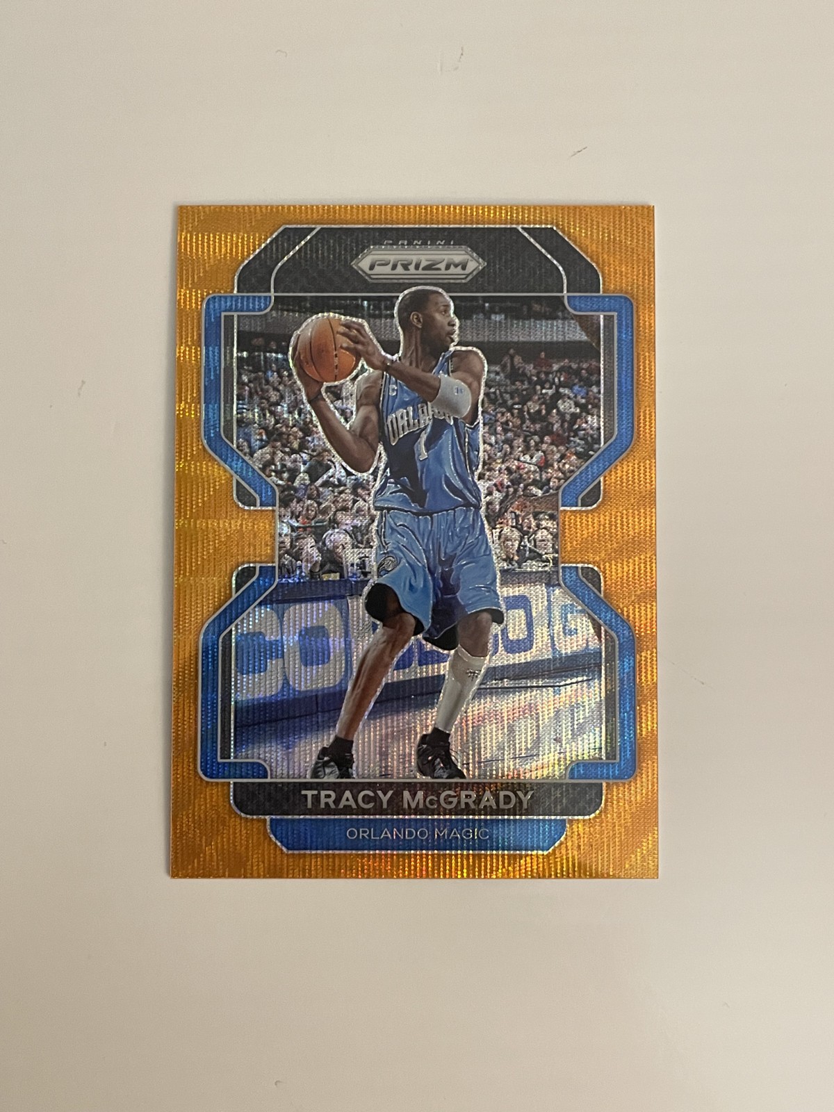 2021-22 Panini Prizm - Tracy McGrady #253 Orange Wave Prizm /60