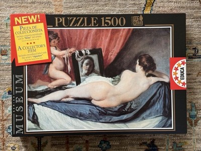 Educa Puzzle La Venus Velasquez 1500 Pieces New Sealed Ravensburger pomegranate