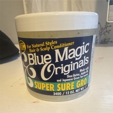Blue Magic Originals Super Sure Gro Hair  Scalp Conditioner 12 oz Shea Butter