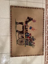 Colorful Embroidered Tapestry Wall Hanging Of...