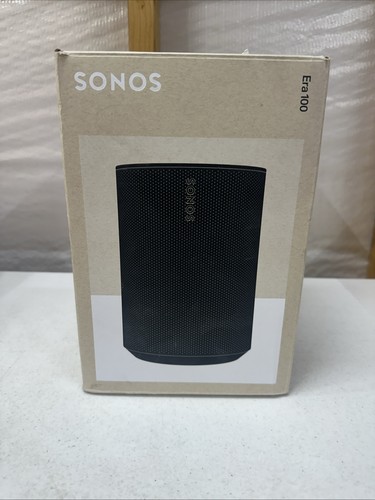 Sonos Era 100 WiFi & BT Smart Speaker in Black - Open Box