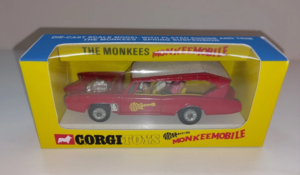 CORGI #277 MONKEEMOBILE 1967 ALL 4 ORIGINAL FIGURES - Image 2 of 4