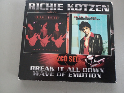 Richie Kotzen  Break it all Down/Wave of Emotion   2CD