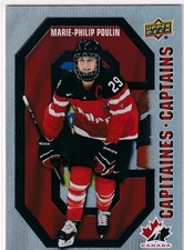 2021-22 UPPER DECK TIM HORTONS COLLECTOR'S SERIES MARIE-PHILIP POULIN CAPTAINS