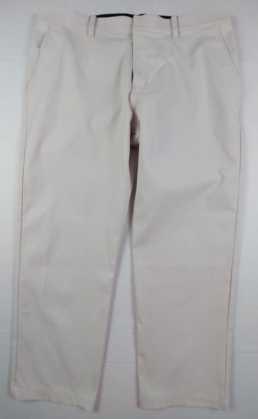 Nike Tour Repel Chino Pantaloni da Golf Slim Uomo 36x32 (Effettivi 38x25) Bianco FD5622 072