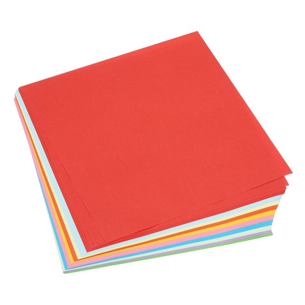 100 Blatt Origami Papier 10 Farben 20 X 20 Cm Quadratische BläTter-image
