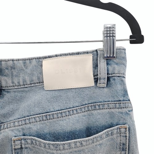 DL1961 Lucila Ultra Wide Leg Jeans Clear Sky Blue High Rise 33" Size 26 - Picture 5 of 8