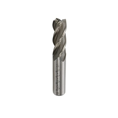 End Mill Drill Bit 5/8 Inch Cutting Dia 5/8 Inch Shank 4 Flute HSS Tool Set