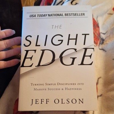 The Slight Edge paperback by Jeff Olson SUCCESS 8th Anniversary Success Growth