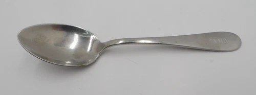 Vintage WW2 Mess Hall Spoon Stainless USA-MD Military Issue Modernaire 8 1/4 In
