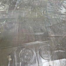 Plastic Chocolate Candy Molds Mixed Lot/30 Wedding Music Sports Hearts Read