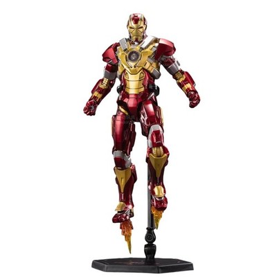 Zd Toys Iron Hero Mk17 Heartbreaker 1 10 Scale Action Figure Red