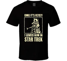 R2D2 Star Wars robot funny Star Trek OMG Dr. Who dalek distressed aged look effe