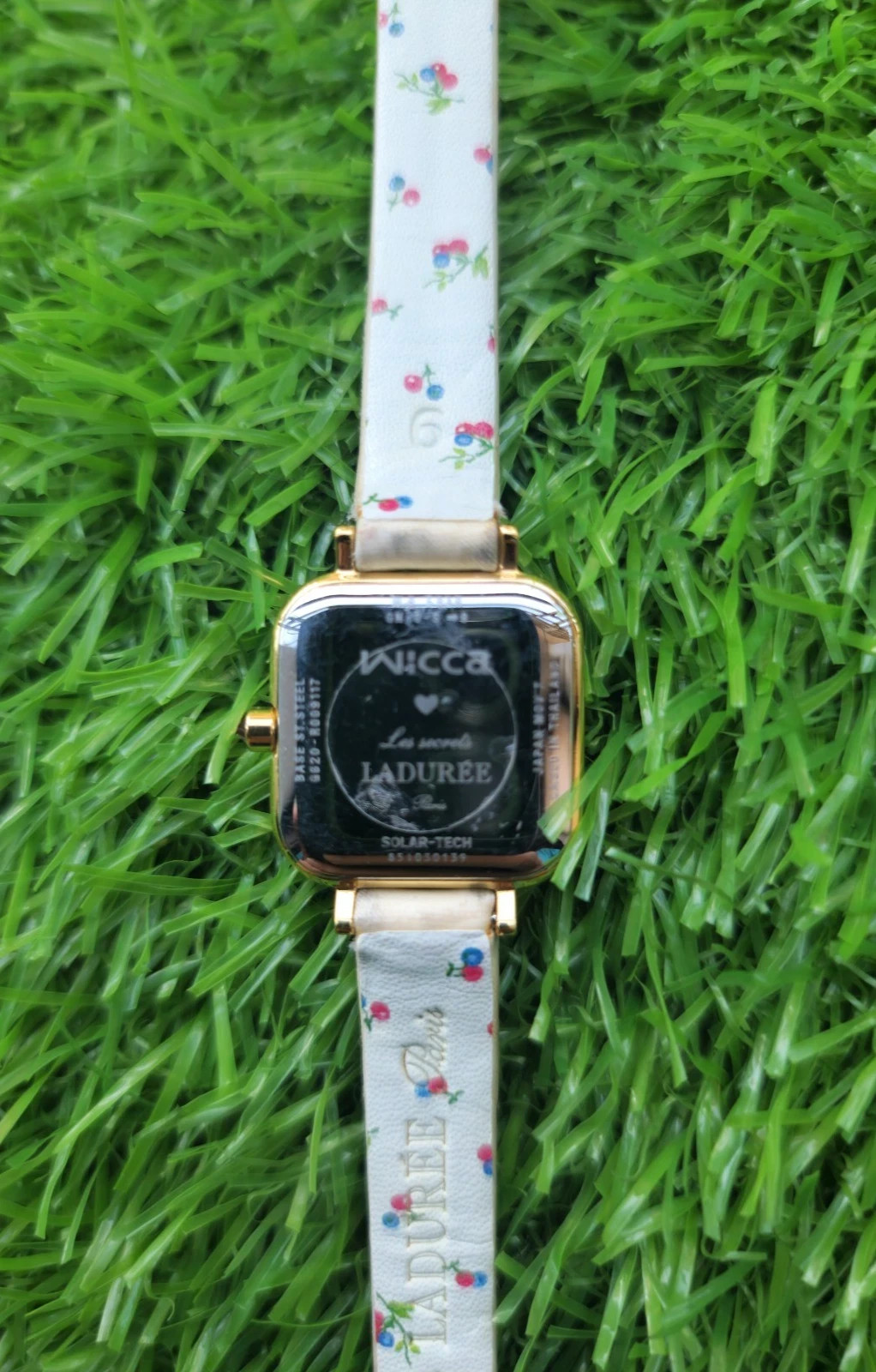 CITIZEN wicca × LADUREE solar Watch Limited White… - image 18