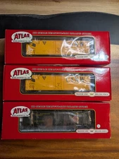 Atlas Model Railroad HO Ready To Run Rolling Stock reefer box car +