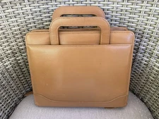 FRANKLIN QUEST Zip Binder - Classic Size - Full Grain Aniline Leather +FAST SHIP