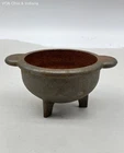 Lodge HP2 Cast Iron 3-Legged Pot Country Kettle Cauldron Made in USA