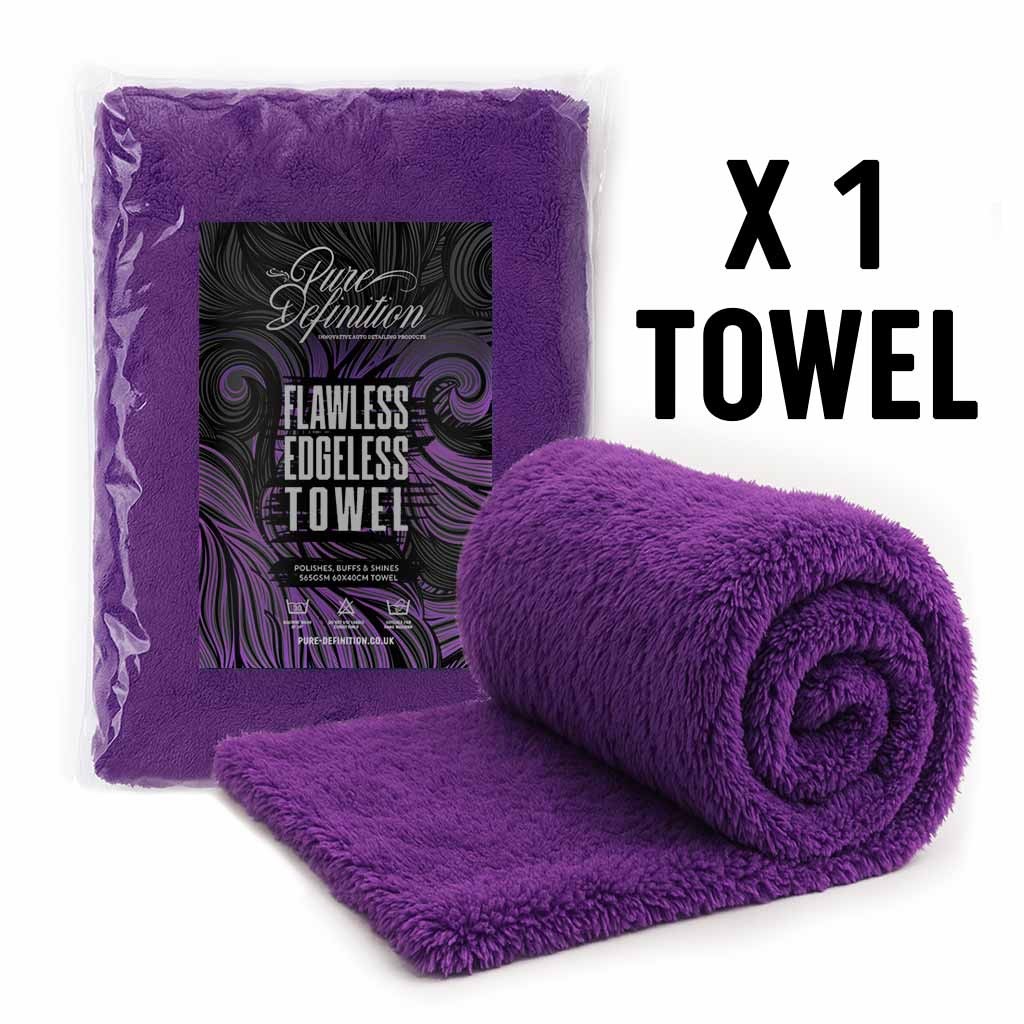 Edgeless Microfibre Towel Car Microfiber Cloth Polishing Drying Pure Definition