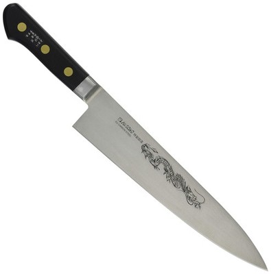 Misono Swedish Steel Dragon Sculpture Input Gyuto 113m 24cm Jpaan Import