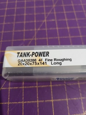YG-1 Tank-Power GAA35200 20mm 4F VHM Schruppfräser Neu  20x20x75x141