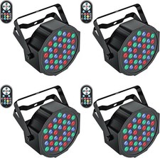 36 LED RGB Stage Lighting PAR Light DMX Beam Party DJ Disco Light w/ Remote