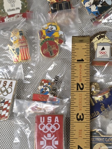 Lote masivo de prendedores olímpicos de Atlanta 1996 más de 180+ prendedores con Blinkie Coca Cola y más - Imagen 11 de 23