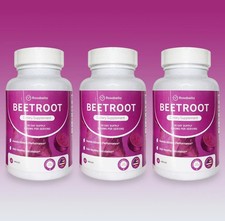 3PCS-Rosabella Organic Beet Root 60 Capsules ...
