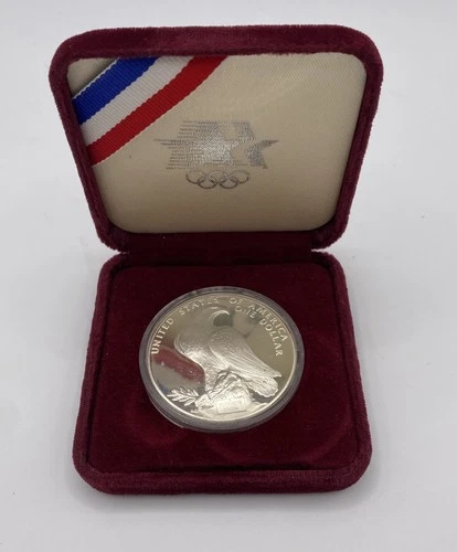 Photo of a Olympic Commemorative coin from an eBay sale