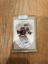 2023-24 Upper Deck Clear Cut Champs Autos Noah Cates #C-NC Philadelphia Flyers