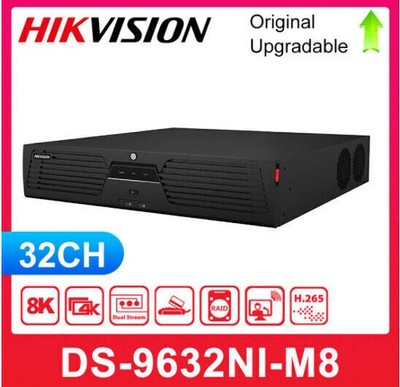 Hikvision DS-9632NI-M8 32CH 8SATA Ultra HD 8K NVR 32MP Dual-4K Videorekorder