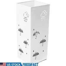 Metal Umbrella Holder Stand Sturdy Storage Solution Entryway Office Home New