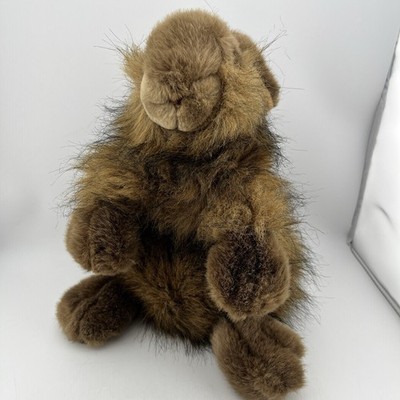 Carlton Cards Rabbit Hare Plush Brown 12 Inch Stuffed Animal Toy