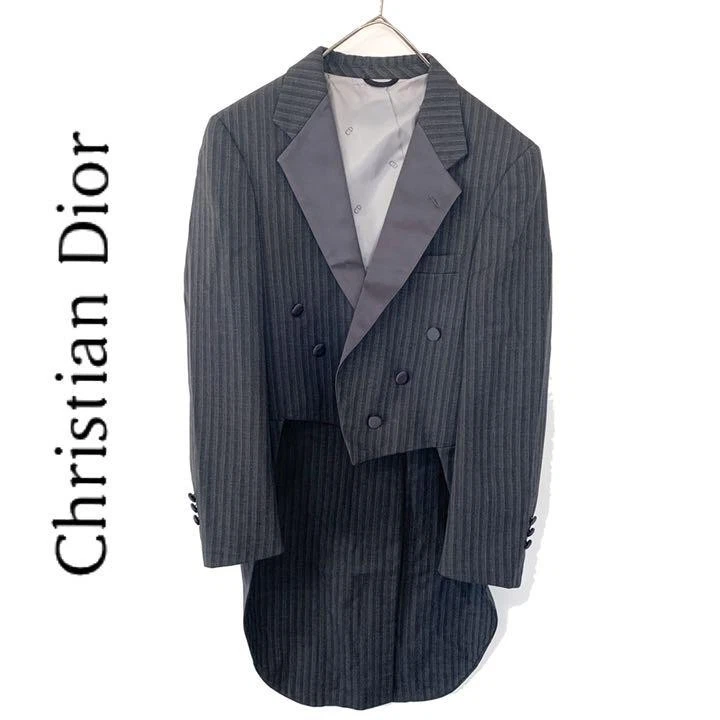 Christian Dior MONSIEUR cappotto da mattina giacca sartoriale smoking made in USA