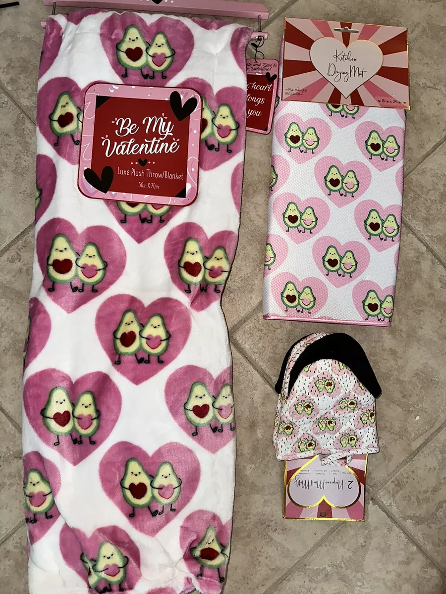 Avocado valentines blanket outlet