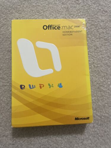 Microsoft Office 2008 Home and Student Edition for Mac 3 License Keys Pre-owned - Picture 1 of 2
