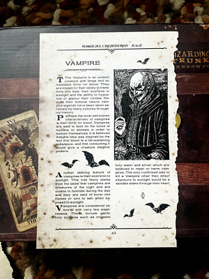 Vampir/Vila A-Z Magical Creatures Page The Wizarding Trunk Harry Potter