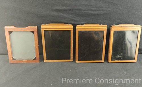Antique Ray's Camera Co. No. 4 Folding Camera Leather Box - Picture 10 of 12