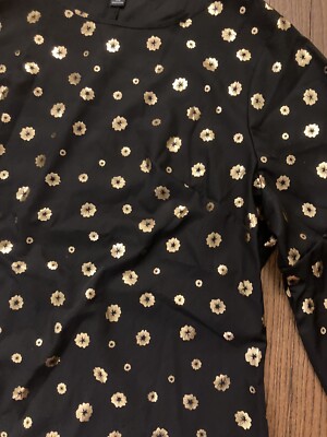 SHEIN Black And Gold Dress Size 5W | eBay