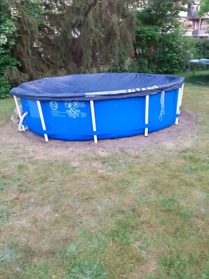 Intex Frame Pool 366x99 Blau 