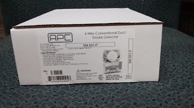 Duct Detector, Conventional, Multi Voltager. Relay. Air Products Model #SM-501-P