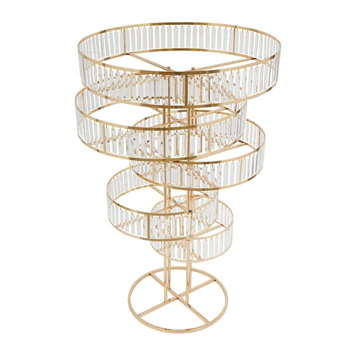 婚礼金色水晶花架圆形灯座支架水晶花架新品 - 第 7 张/共 20 张