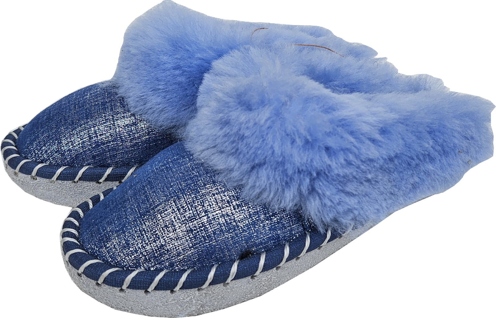 APL PELLICCIA DI AGNELLO calde PANTOFOLE mules mulacce taglia 39 NUOVE pelle di pecora pelle fatte a mano2